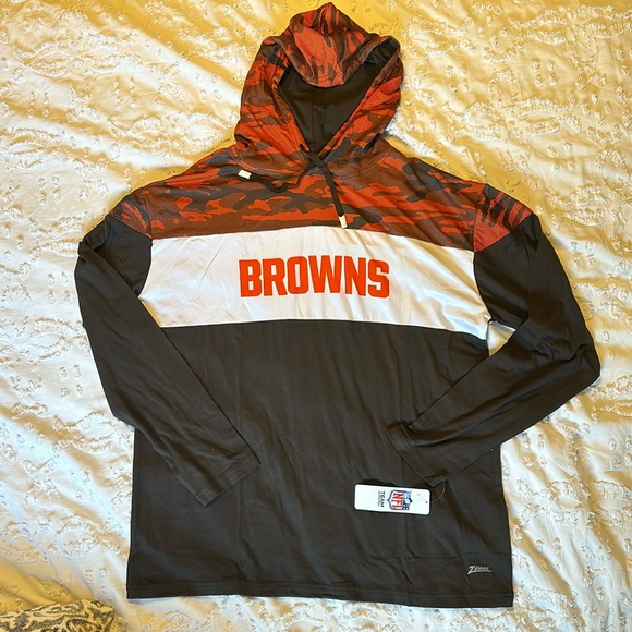 CLEVELAND BROWNS LIGHTWEIGHT HOODIE - Picture 3 of 8